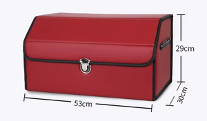 Conteneur de rangement du coffre de voiture pour l'organisation et le rangement du véhicule, boîte de rangement pliante décorative - Product Image 4