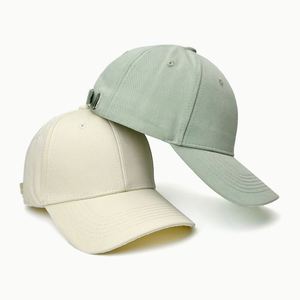Casquettes de baseball minimalistes en coton 100 % à 6 panneaux, à visière rigide, pour femme, idéales pour l'extérieur – Nouvelle collection printemps-été en gros - Product Image 1