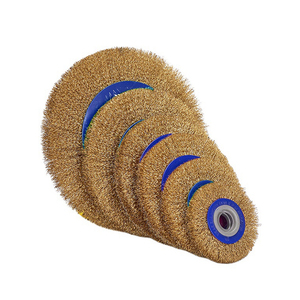 Roues en fil d'acier, brosses, perceuse, outils rotatifs, polissage, outils rotatifs, métal, antirouille, ensemble de brosses, équipement de nettoyage - Product Image 3