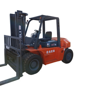 HELI Heli 7t Used Forklift <b>Top</b> Condition Cheap Price Second Hand Hydraulic Side Shifter Diesel Engine Solid Tires for Outdoor - Product Image 1