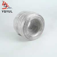 Fil tressé en cuivre étamé à haute conductivité, bande plate flexible pour mise à la terre des transformateurs, 0,15 mm T2, cuivre pur