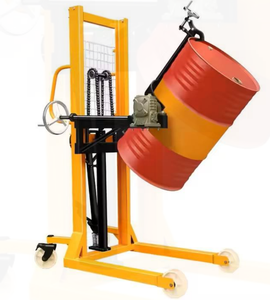 Apilador de bidones de aceite gigante móvil manual personalizado de fábrica - Product Image 1