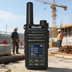Radio Walkie Talkie Binqi BQ-V8 con Doble Ranura para Tarjeta SIM, 4G LTE PoC, Resistente al Agua, Red 4G Global, Largo Alcance, para <span class=keywords><strong>Flotas</strong></span>/Camiones - Product Image 1