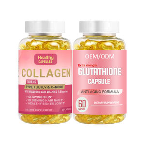 OEM kendi marka yüksek doz glutatyon kollajen ve C vitamini beyazlatma kapsülleri güzellik ürünü yetişkin kullanımı için - Product Image 5