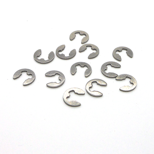 Karbon çelik yapış harici E klip tipi klips tutma halkası boyutları 2mm-15mm mevcut çin fabrika - Product Image 3