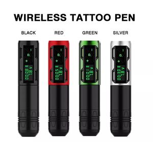 タトゥーサプライ充電式スイスコアレスモーターPmuガンコンプリートパーツデジタル眉毛ワイヤレスロータリーペンタトゥーマシン - Product Image 2