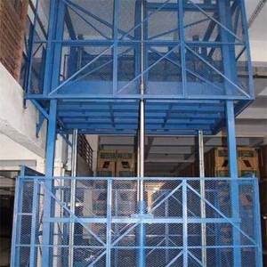 1m ~ 18m disesuaikan pagar pembatas hidrolik mengangkat Platform kargo <span class=keywords><strong>Lift</strong></span> gunting listrik - Product Image 3