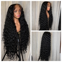 Perruques bouclées indiennes et birmanes brutes 15A en cheveux humains, Lace Front 13X4 13X6, dentelle HD transparente, nœuds simples, sans colle, fournisseur