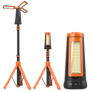 Lampu Camping LED Isi Ulang Tipe C dengan Tripod Stand, Tinggi Maksimum 7 kaki, Portabel Tanpa Kabel, Tahan Air IP65, Dapat Diredupkan, Garansi 2 Tahun - Product Image 1