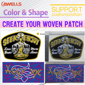 Parche de ropa tejido personalizado para planchar, corazón de bombero <span class=keywords><strong>escolar</strong></span> con alfabeto inglés, flor, equipos deportivos, sombrero de estrella, insignia de tela - Product Image 4