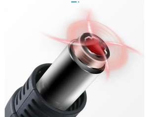 Estación de soldadura de pistola de aire caliente, pantalla digital 858D, temperatura constante ajustable, mantenimiento de teléfono móvil, pistola <span class=keywords><strong>qir</strong></span> caliente - Product Image 5