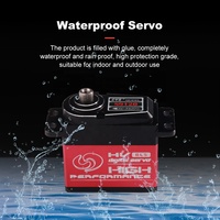 81g HV Brushless Standard Racing Servo 17 22kg.cm Torque Heavy Load Gear for 1:10 Buggy RC Marine Hobby Upgrade Spare Parts