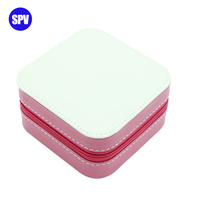 4 "X 4" Boîte cadeau de bijoux de sublimation d'impression personnalisée