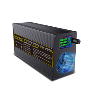 Chargeur Rapide Batterie Lithium 48V-72V Li-ion LiFePo4 – Courant Réglable 2A à 12A