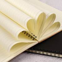 Umweltfreundliches A5 Kraftpapier-Notizbuch mit Individuell Geprägtem Logo Mehrfarbiger Spiralgebundener Notizblock für Unternehmen
