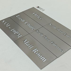 Placas de Número de Puerta Metálicas Personalizadas para Apartamentos, Duraderas, con Números de Casa, Señalización en Braille - Product Image 6