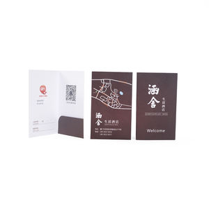 Custom Full Printing Hotel Key Card Holder <strong>Mini</strong> Paper Pocket <strong>Envelope</strong> - Product Image 1