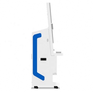 Quiosco de autoservicio de 32/34 pulgadas para emisión de tarjetas de pago con pantalla táctil impermeable, impresora A4 y cámara facial para banco - Product Image 5