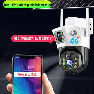 Outdoor Solar 4K PTZ Smart CCTV <b>Camera</b> with 20M Night Vision WiFi/4G Waterproof & 12000mAh Battery - Product Image 3
