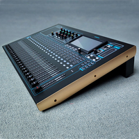 Consola de Audio Digital con Pantalla Táctil de 7 Pulgadas y Resolución de 800*480, Mezclador de 32 Canales con Alimentación Phantom +48V para DJs y Sistemas de Sonido