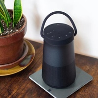 SoundLink Haut-parleur portable de qualité supérieure pour bouteille d'eau, son surround 360°, grille métallique, poignée intégrée, IPX4