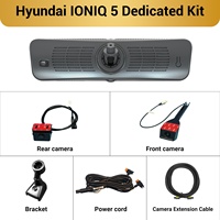 Caméra de recul numérique 2K Sinjet pour Hyundai IONIQ 5 avec Wi-Fi, type séparé, écran 9,2 pouces H10 Pro Mirror DashCam
