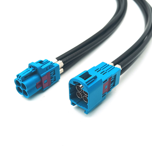 <span class=keywords><strong>Dacar</strong></span> 302 RG174LL 4 en 1 Código Z Universal de alta velocidad FAKRA Mini (HFM) Cable coaxial macho a hembra - Product Image 1
