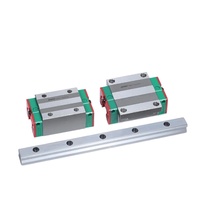 Rail de guidage linéaire HIWIN HGH, longueur personnalisée, avec bloc à bride, patin de guidage à rouleaux pour élévateur, roulement de mouvement haute précision, long