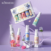 Set de Regalo de Perfumes Unisex Ecológicos de 5 Aromas Románticos, en Caja Compacta para Viaje, Marca Privada, Tamaño Regular, Fragancia