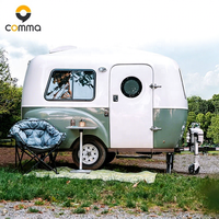 Mini caravane de voyage extensible OTR, caravane de camping, caravane pour 4 personnes, petite maison
