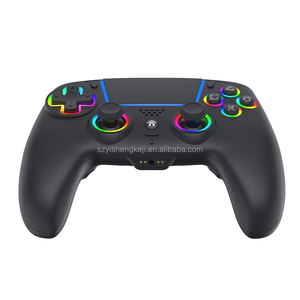 Manette de jeu sans fil BT 1000 mAh PS5250 pour console de jeu PS5 Slim Pro avec joystick à effet Hall et <span class=keywords><strong>d</strong></span>éclencheur, et effet lumineux RGB - Product Image 4