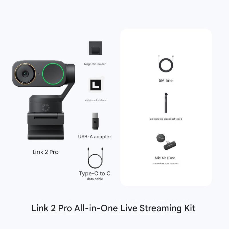 Link 2 Pro All-in-One Live Streaming Kit