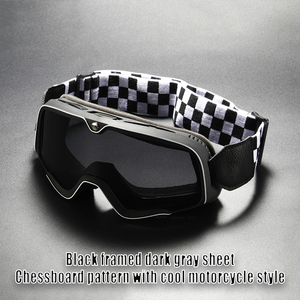 2026 New Fashionable <strong>Snow</strong> Skiing <strong>Goggles</strong> Big Frame Motorcycle Sunglasses with Breathable Comfortable Sponge Grid Belt for Winter - Product Image 2