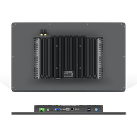 Panel PC Industrial de 43 Pulgadas con Pantalla Táctil Capacitiva Full HD, Sin Ventilador, Montaje VESA en Pared, para Automatización de Fábricas Inteligentes