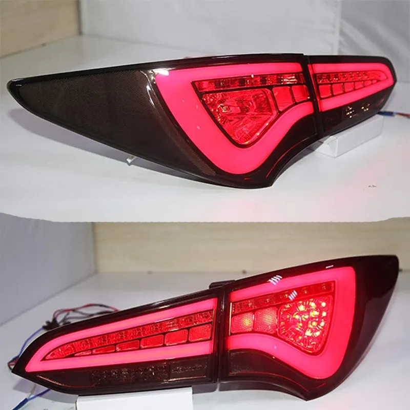 LED Tail Lamp Back Light 2013 To 2014 Year WH For Hyundai Santa Fe IX45 Smoke