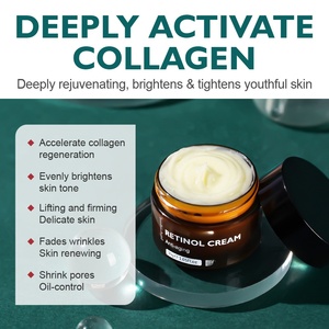 Crème de nuit anti-âge pour le visage OEM, réparation des rides, crème pour le visage pure à 0,3% de rétinol et 2% de BHA, booster de collagène pour la peau, crème anti-rides - Product Image 4
