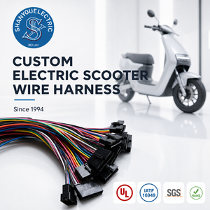 Kabel Konektor Skuter Listrik Elektronik Shanyou Kustom JST SH/ZH/PH/XH/VH Rakitan Kabel Harness 1.0/1.5/2.0/2.5mm Pitch - Product Image 1