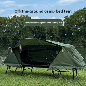 เต็นท์แคมป์ปิ้งอัตโนมัติเต็มรูปแบบ ไม่ต้องติดตั้ง เป็นมิตรกับสิ่งแวดล้อม กางเร็ว ระบายอากาศได้ดี พร้อมมุ้งกันยุง ผ้าอ๊อกซ์ฟอร์ด สำหรับ 4 คน - Product Image 4