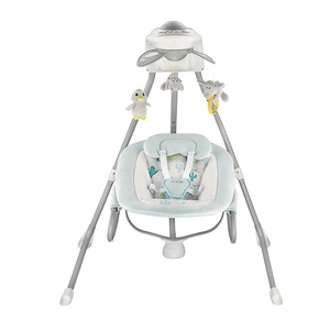 Musique automatique bébé balançoire lit électrique portable berceau bébé balançoire chaise avec des jouets - Product Image 4