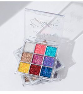 <strong>Eyeshadow</strong> <strong>Palette</strong> Flash Stage Makeup New Year's Day Performance Nightclub Shiny Patch Six-Color Glitter <strong>Gel</strong> <strong>Eyeshadow</strong> <strong>Palette</strong> - Product Image 1