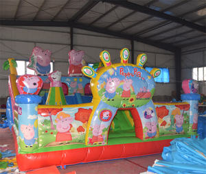 Castillo Inflable <span class=keywords><strong>Pepa</strong></span> Pig, Personalizable, Ecológico, de PVC de 0.55mm de Grosor, Capacidad de 500KG, Tamaño Personalizable, Gran Venta - Product Image 6