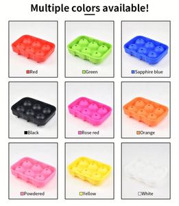 Food Grade Eco-Friendly Silicone Ice <b>Cube</b> Tray With Lid Easy Release BPA Free Sphere Mold for Whiskey Bar Dishwasher Safe - Product Image 3