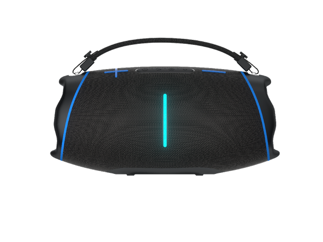 2026 New Speaker EBS-621 80W Powerful Sound Deep Bass Wireless Speaker RGB Light Show Party Outdoor Camping Stage