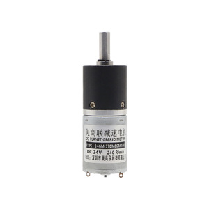 Motor de CC planetario con engranajes American High School League 24Gm-370 6V 12V 24V 52kgf Cm Torque Velocidad Ajustable - Product Image 2