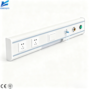 Unité de tête de lit d'hôpital personnalisée avec équipement de gaz médical, rail de lit avec sorties d'air, d'oxygène et de vide pour équipement de production de gaz - Product Image 2