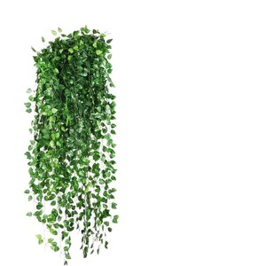 Artificial Ivy Hanging Greenery 12 Pieces Pothos <b>Leaves</b> Plant <b>Decor</b> Indoor Outdoor <b>Wall</b> Decoration - Product Image 5