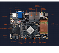 Carte de développement RK3588, carte mère industrielle 3,5 pouces avec RS485 CAN PCIE Android Linux, carte de développement industrielle Rockchip RK3588