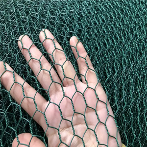 Chất lượng cao PVC tráng lục giác dây lưới lưới cho gà - Product Image 6