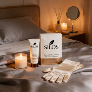 Tratamiento de Rejuvenecimiento Nocturno con Guantes de Seda SILOS - Product Image 3