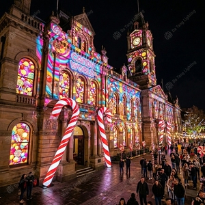 Sistema de Proyección LED a Gran Escala para Fachadas de Edificios, Eventos Culturales y Espectáculos en Lugares Emblemáticos de la Ciudad - Product Image 4